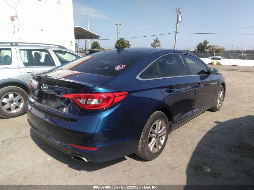 2016 HYUNDAI SONATA 2.4L SE - 5NPE24AFXGH308252