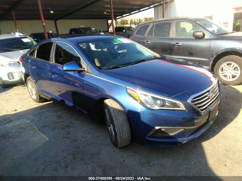 2016 HYUNDAI SONATA 2.4L SE - 5NPE24AFXGH308252