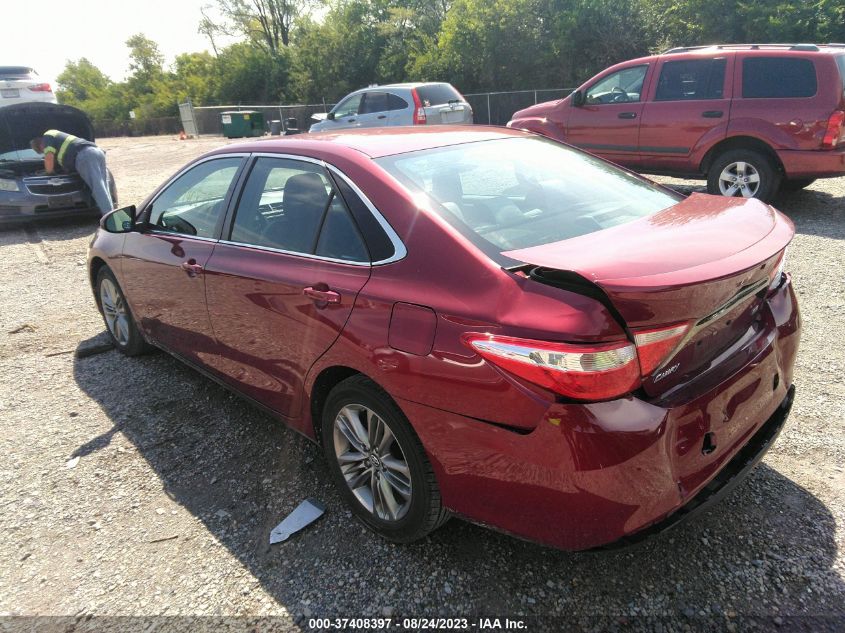 2016 TOYOTA CAMRY XLE/SE/LE/XSE - 4T1BF1FK3GU569445