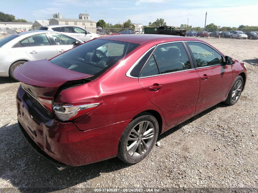 2016 TOYOTA CAMRY XLE/SE/LE/XSE - 4T1BF1FK3GU569445