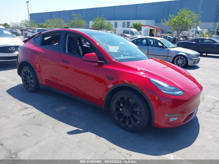 2021 TESLA MODEL Y LONG RANGE - 5YJYGDEE0MF218151