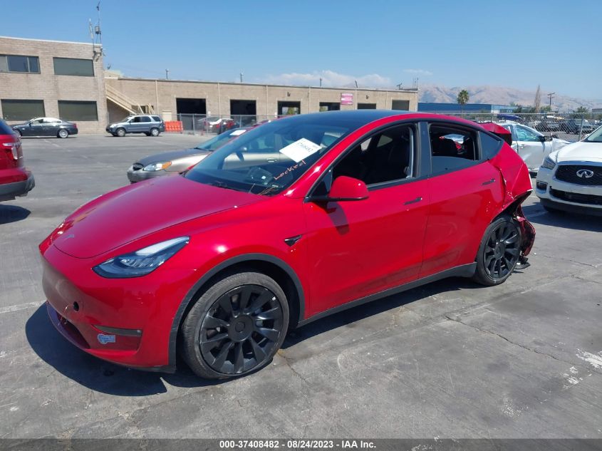 2021 TESLA MODEL Y LONG RANGE - 5YJYGDEE0MF218151