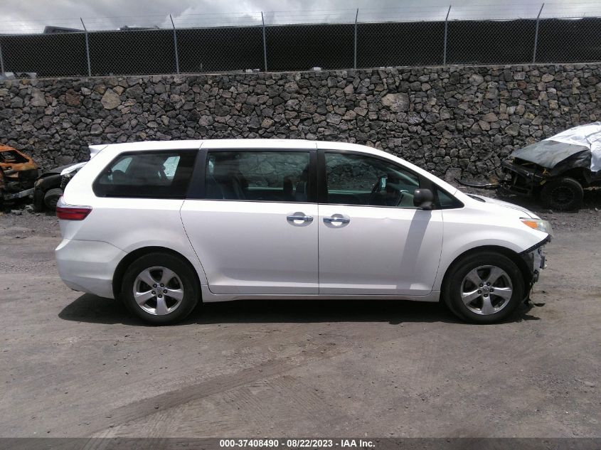 2015 TOYOTA SIENNA L - 5TDZK3DC0FS631778