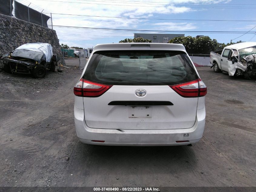 2015 TOYOTA SIENNA L - 5TDZK3DC0FS631778