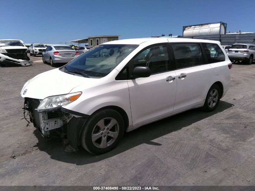 2015 TOYOTA SIENNA L - 5TDZK3DC0FS631778