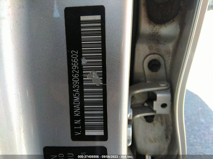 2013 KIA RIO LX - KNADM5A39D6296602