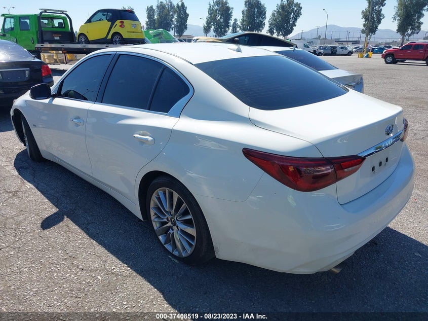 VIN JN1EV7AP3LM206554 2020 INFINITI Q50 3.0T LUXE