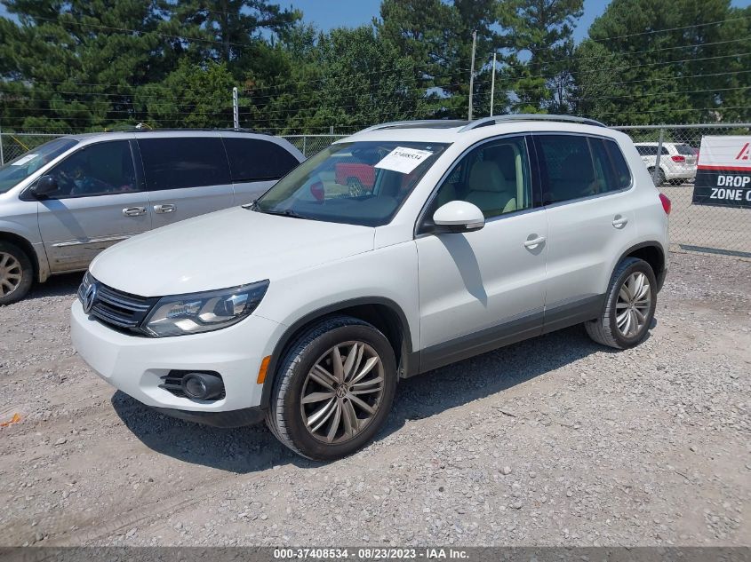 2016 VOLKSWAGEN TIGUAN SE - WVGBV7AXXGW590502