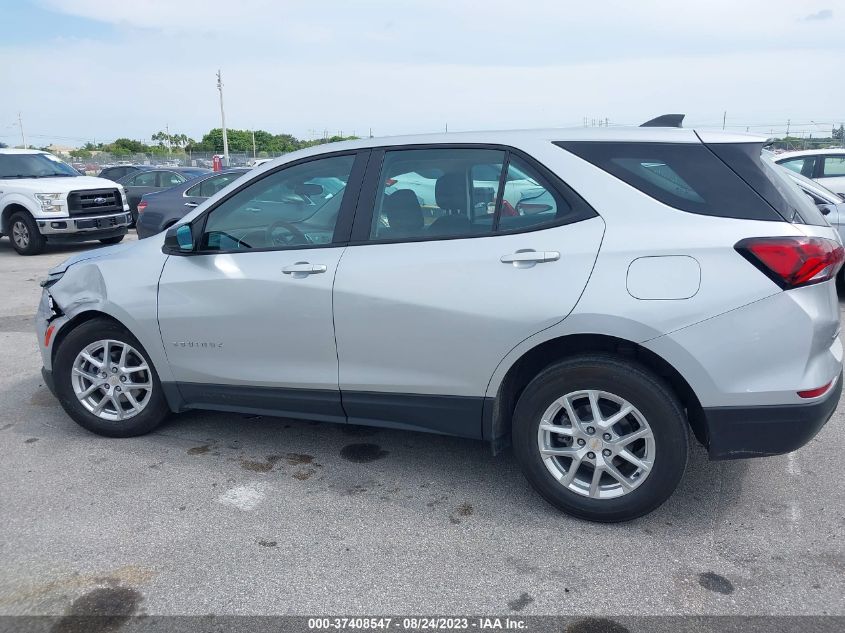 2022 CHEVROLET EQUINOX LS - 3GNAXHEV0NS167694