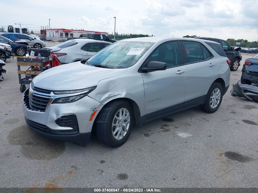 2022 CHEVROLET EQUINOX LS - 3GNAXHEV0NS167694