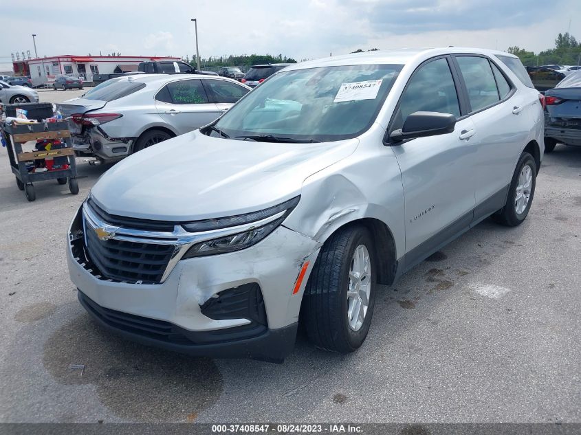 2022 CHEVROLET EQUINOX LS - 3GNAXHEV0NS167694