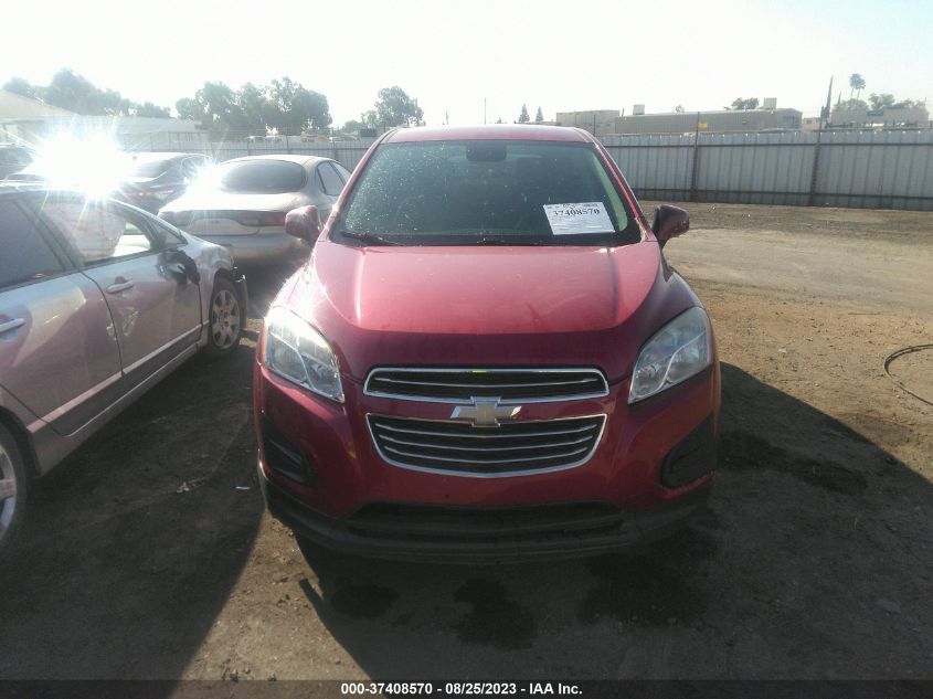 2015 CHEVROLET TRAX LS - KL7CJKSB7FB212411