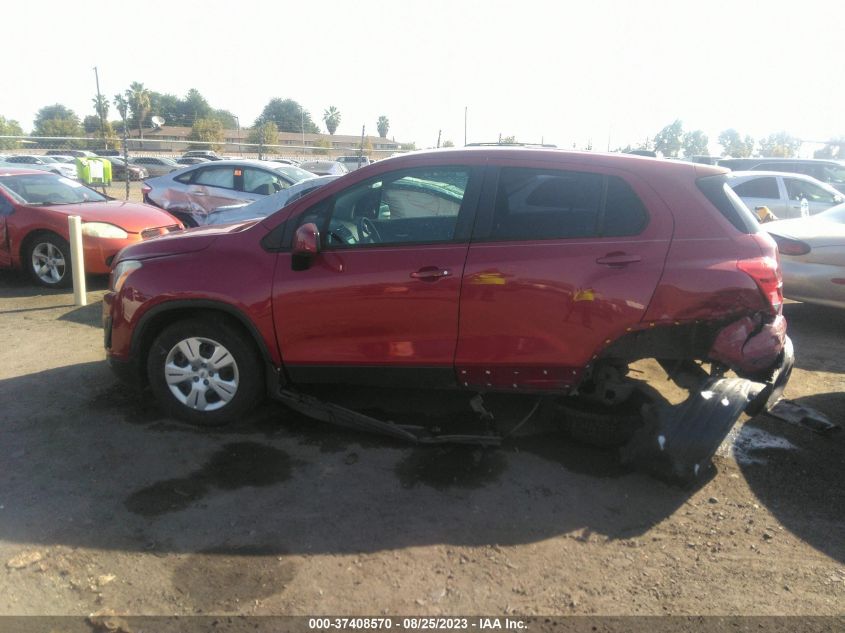 2015 CHEVROLET TRAX LS - KL7CJKSB7FB212411