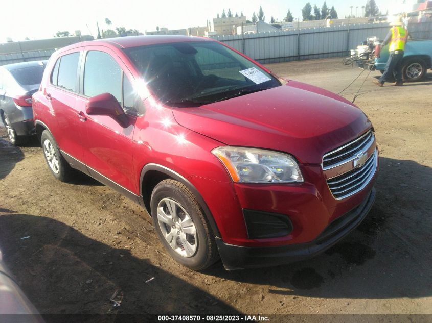 2015 CHEVROLET TRAX LS - KL7CJKSB7FB212411