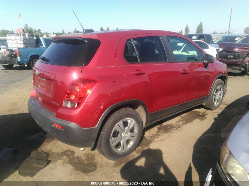 2015 CHEVROLET TRAX LS - KL7CJKSB7FB212411