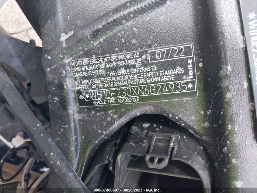 2022 BMW S 1000 RR - WB10E230XN6G24935