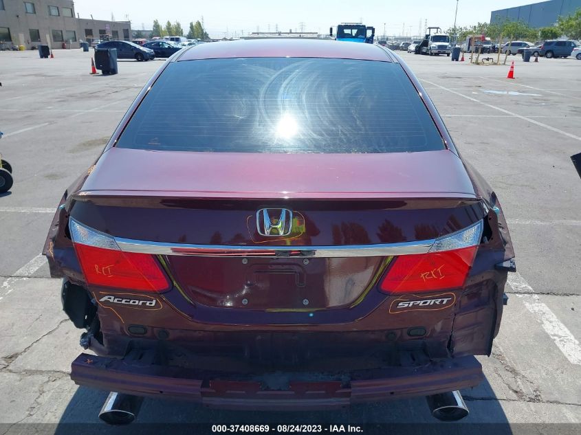2015 HONDA ACCORD SEDAN SPORT - 1HGCR2F52FA123613