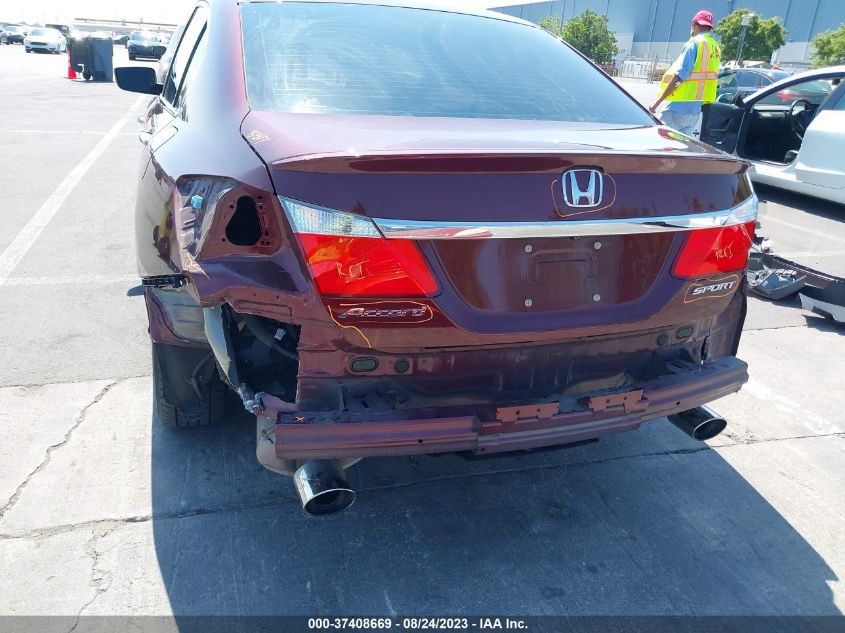 2015 HONDA ACCORD SEDAN SPORT - 1HGCR2F52FA123613