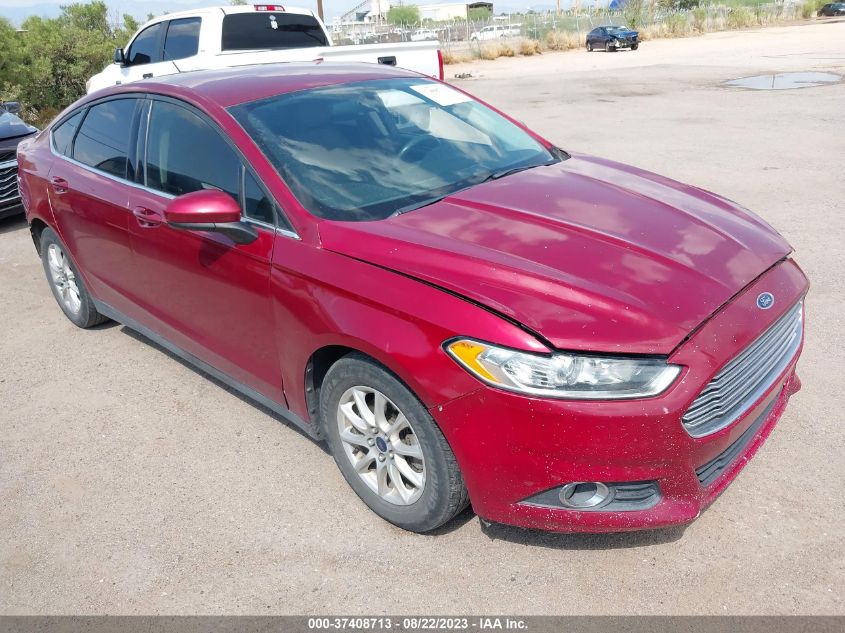 2016 FORD FUSION S - 3FA6P0G7XGR345268