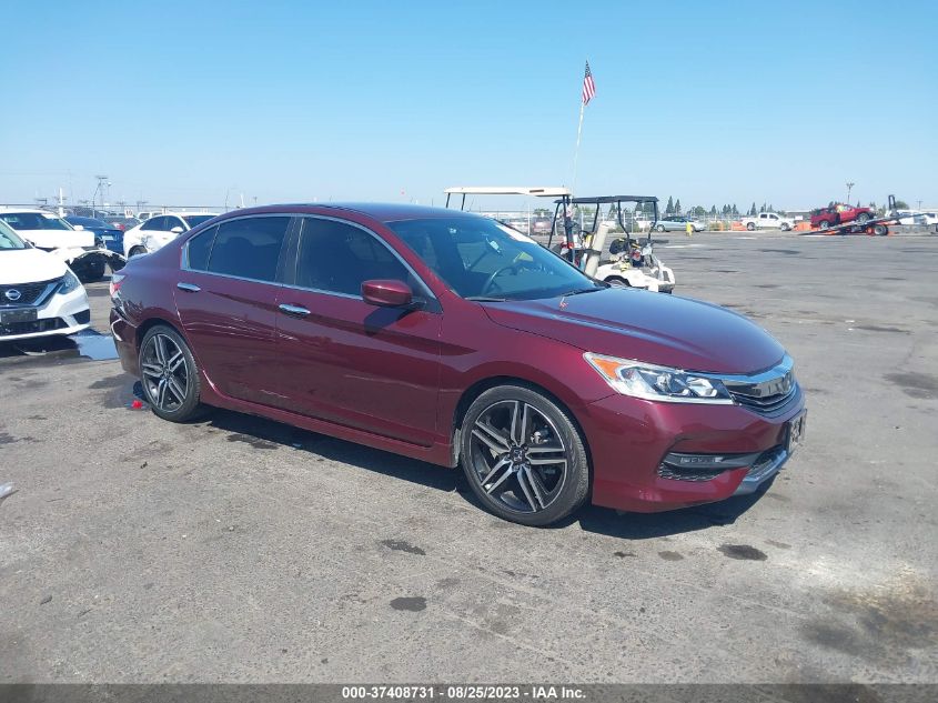 2017 HONDA ACCORD SEDAN SPORT - 1HGCR2F58HA118869