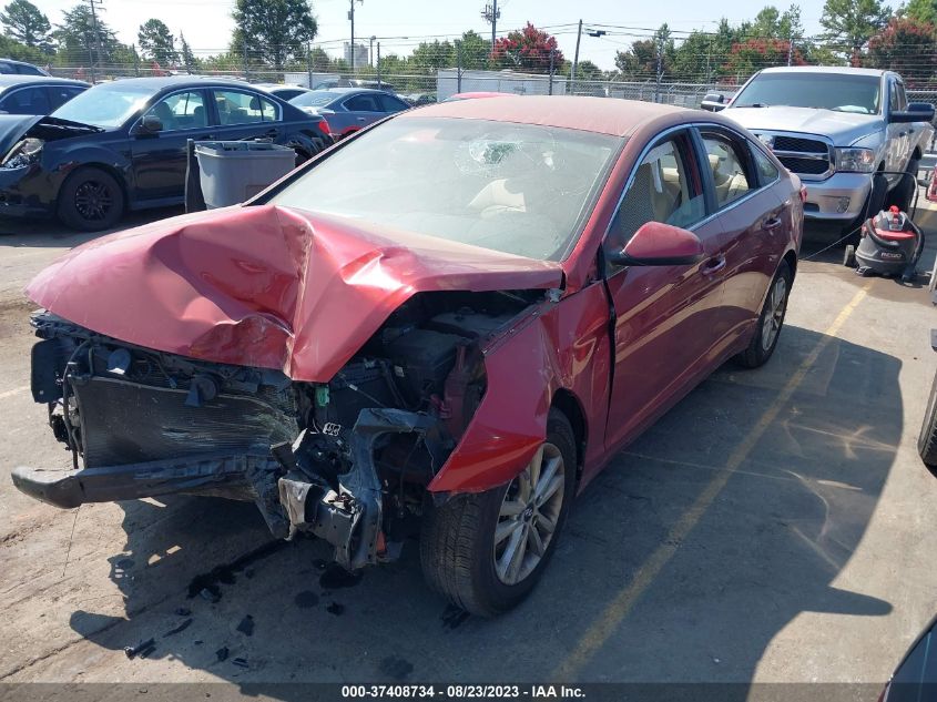 2016 HYUNDAI SONATA 2.4L SE - 5NPE24AF6GH345489