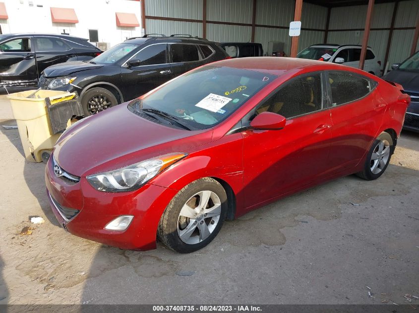 2013 HYUNDAI ELANTRA GLS - 5NPDH4AE1DH202589