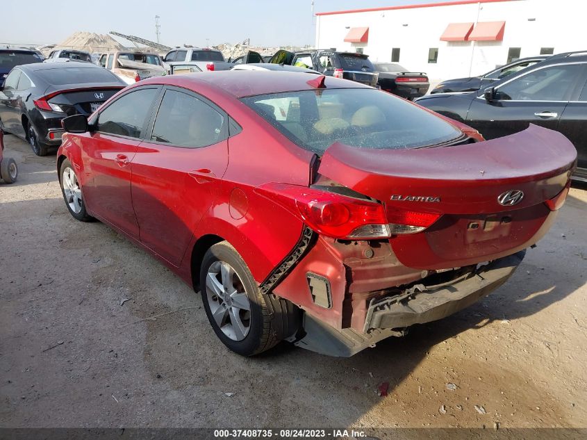 2013 HYUNDAI ELANTRA GLS - 5NPDH4AE1DH202589