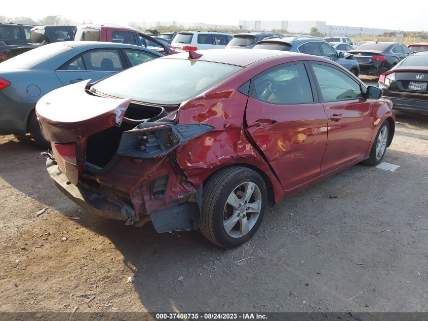 2013 HYUNDAI ELANTRA GLS - 5NPDH4AE1DH202589