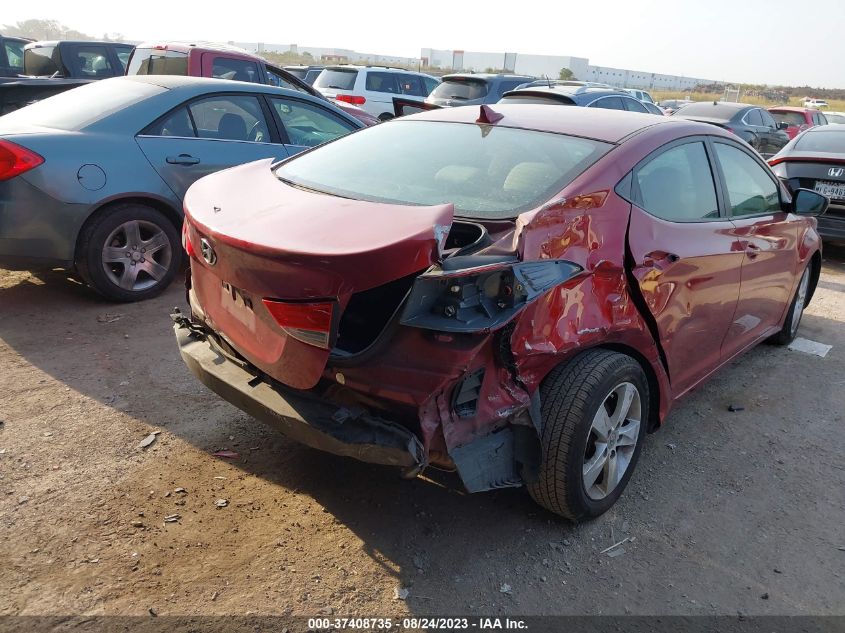 2013 HYUNDAI ELANTRA GLS - 5NPDH4AE1DH202589