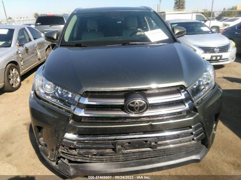 2017 TOYOTA HIGHLANDER LIMITED - 5TDYZRFH7HS190303