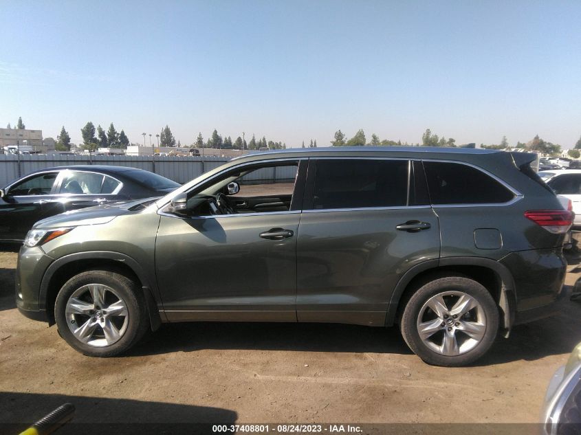 2017 TOYOTA HIGHLANDER LIMITED - 5TDYZRFH7HS190303