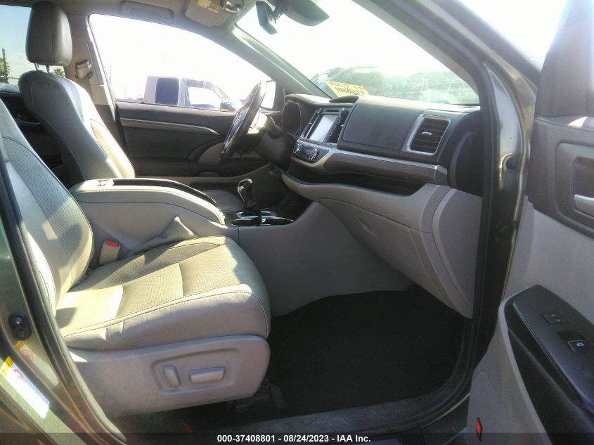 2017 TOYOTA HIGHLANDER LIMITED - 5TDYZRFH7HS190303