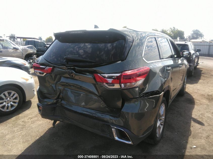 2017 TOYOTA HIGHLANDER LIMITED - 5TDYZRFH7HS190303