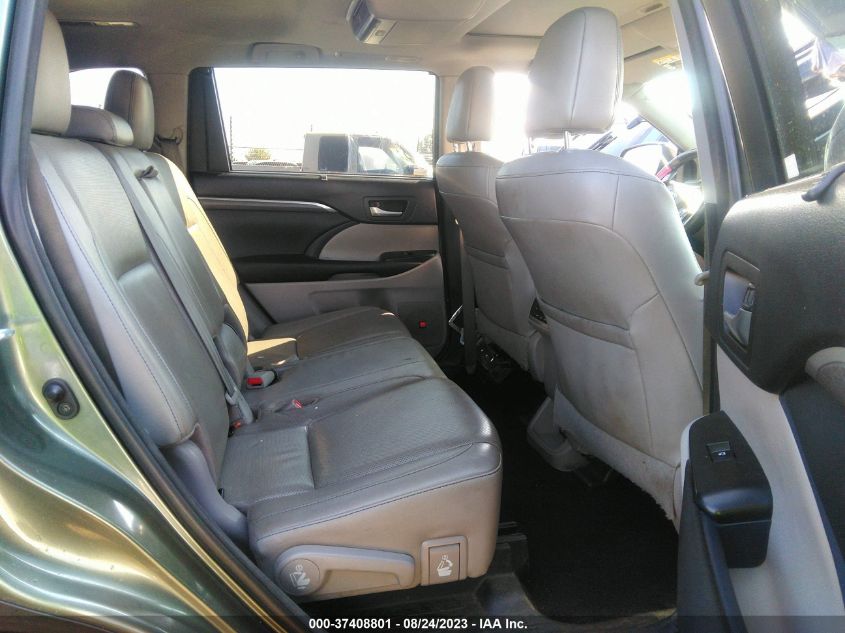 2017 TOYOTA HIGHLANDER LIMITED - 5TDYZRFH7HS190303