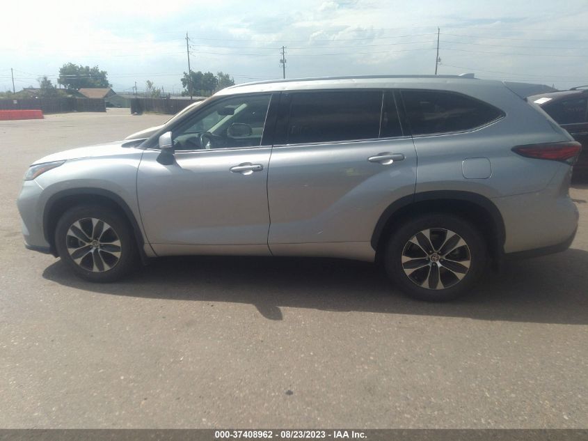 2020 TOYOTA HIGHLANDER XLE - 5TDGZRBH1LS503467