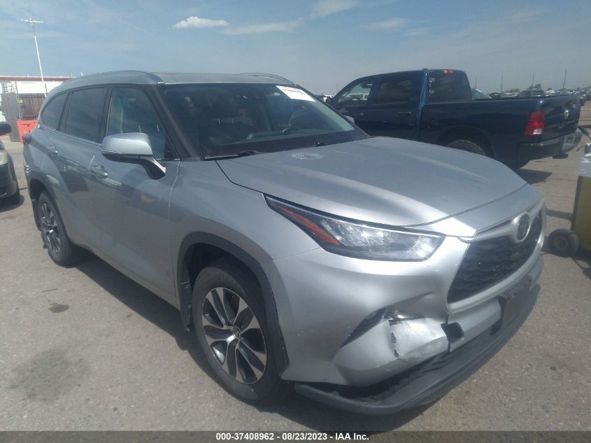 2020 TOYOTA HIGHLANDER XLE - 5TDGZRBH1LS503467