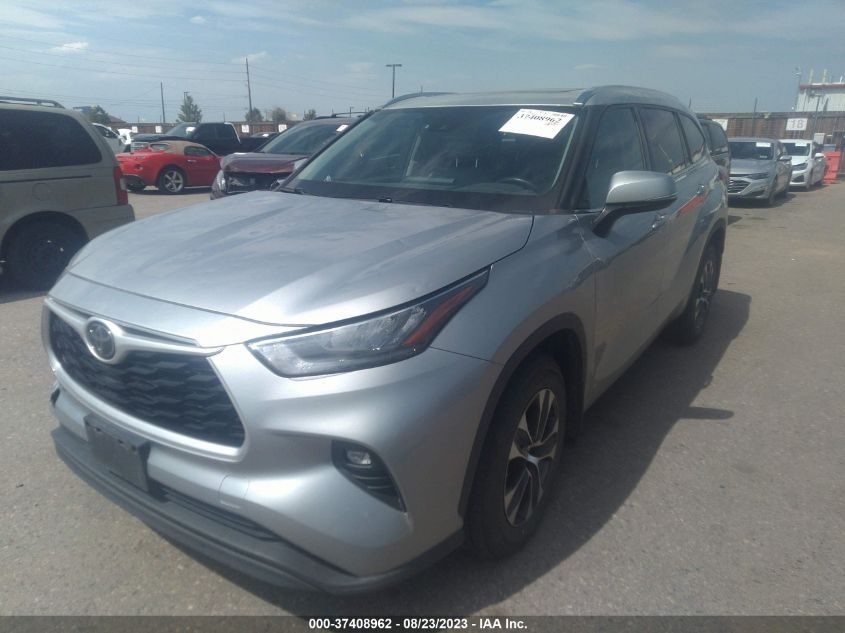 2020 TOYOTA HIGHLANDER XLE - 5TDGZRBH1LS503467