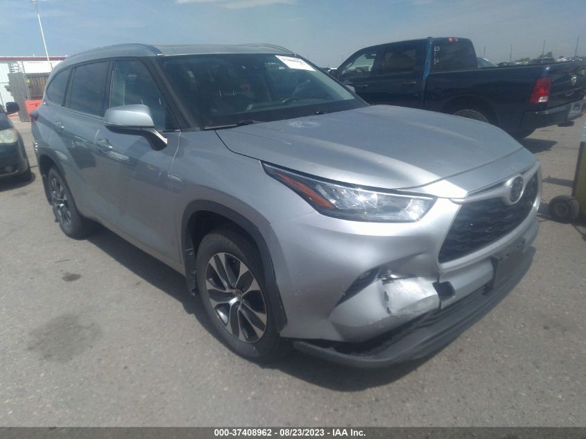 2020 TOYOTA HIGHLANDER XLE - 5TDGZRBH1LS503467
