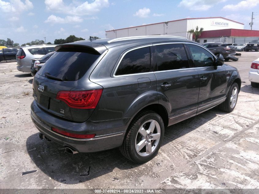 2013 AUDI Q7 3.0L TDI PREMIUM PLUS - WA1LMAFE0DD006495