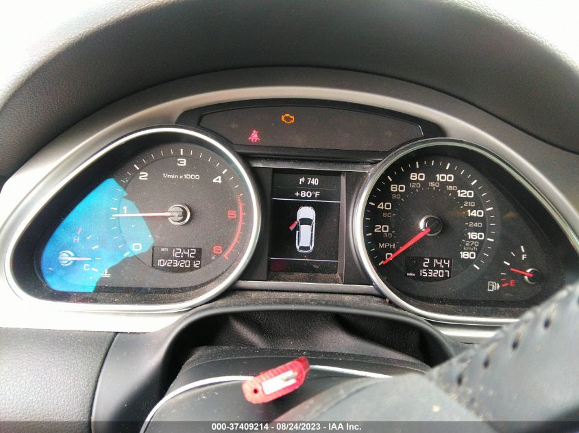 2013 AUDI Q7 3.0L TDI PREMIUM PLUS - WA1LMAFE0DD006495
