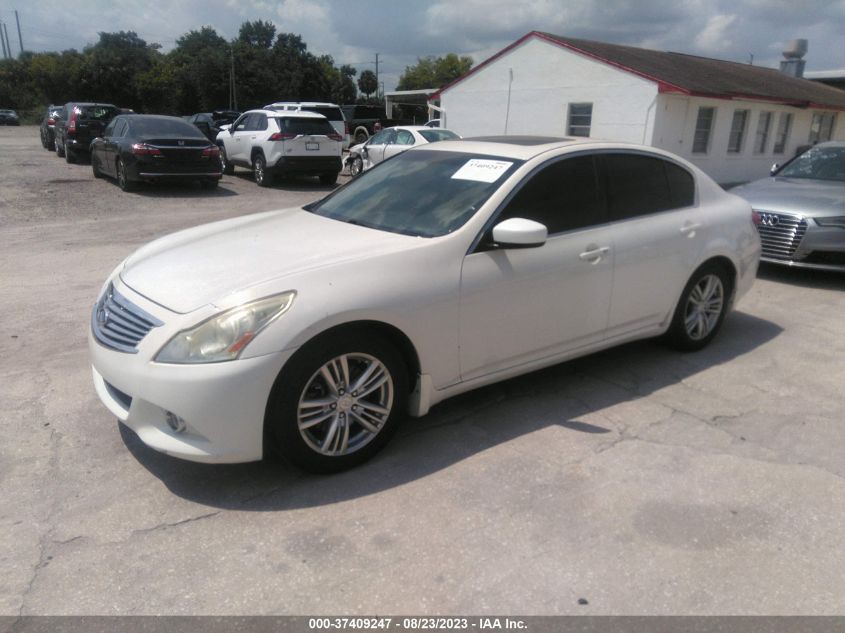 2013 INFINITI G37 SEDAN JOURNEY JN1CV6AP4DM720416
