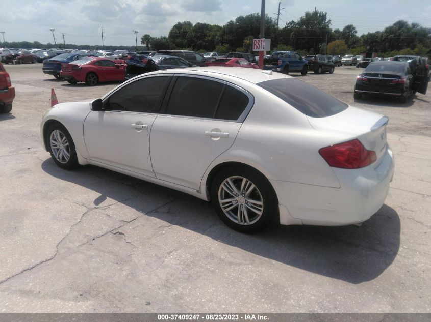 2013 INFINITI G37 SEDAN JOURNEY JN1CV6AP4DM720416