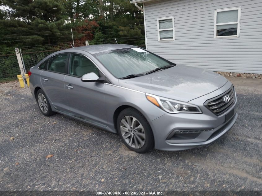 2016 HYUNDAI SONATA 2.4L SPORT - 5NPE34AF0GH315711