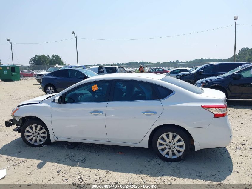 2015 NISSAN SENTRA SV - 3N1AB7APXFL692575