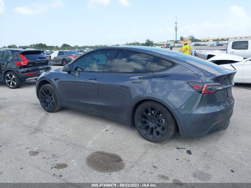 VIN 5YJYGDEE7MF198352 2021 TESLA MODEL Y LONG RANGE