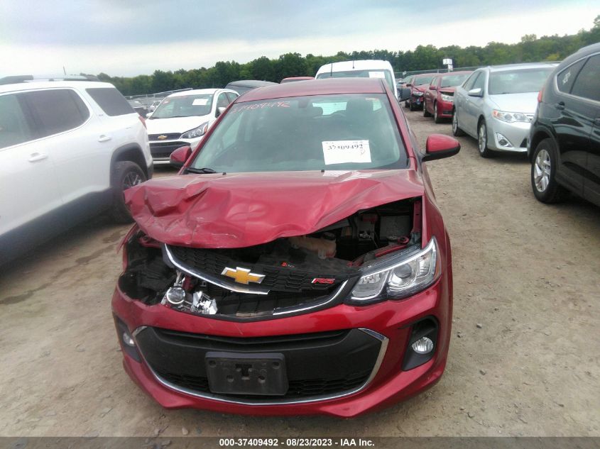 2017 CHEVROLET SONIC LT - 1G1JD6SH0H4148774