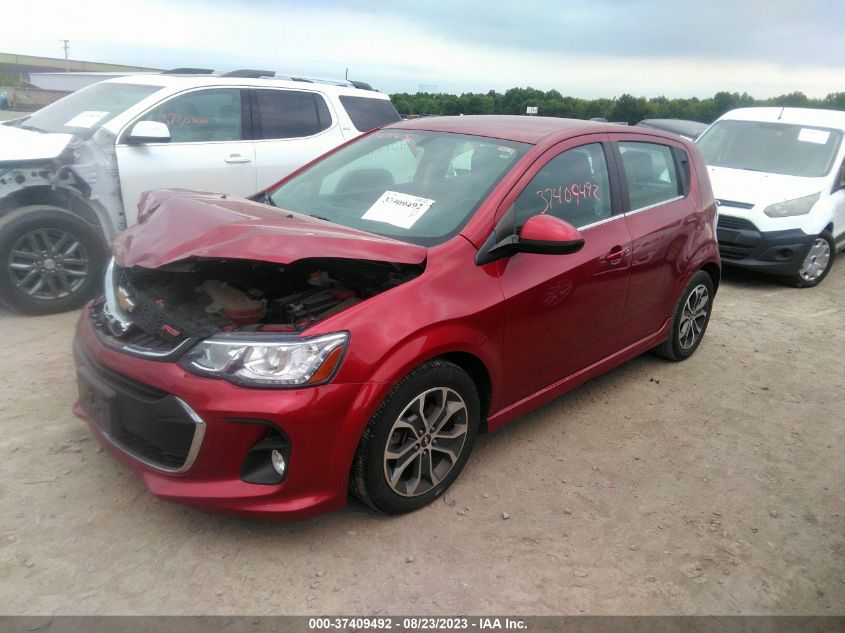 2017 CHEVROLET SONIC LT - 1G1JD6SH0H4148774