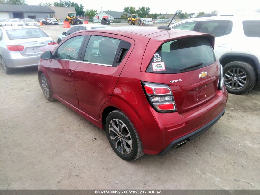2017 CHEVROLET SONIC LT - 1G1JD6SH0H4148774
