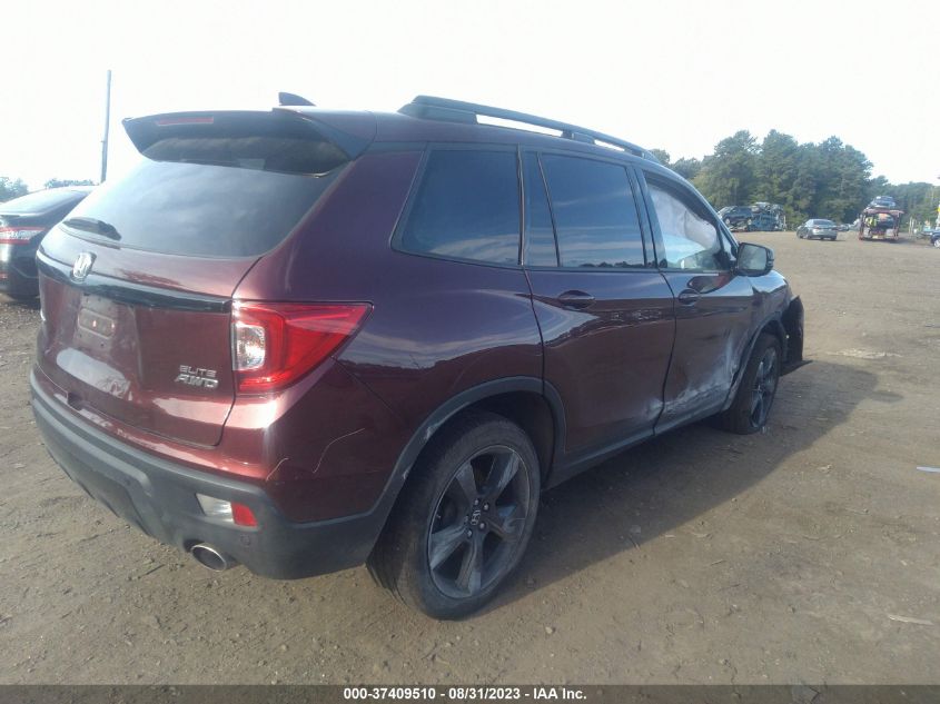 2020 HONDA PASSPORT ELITE 5FNYF8H09LB000184