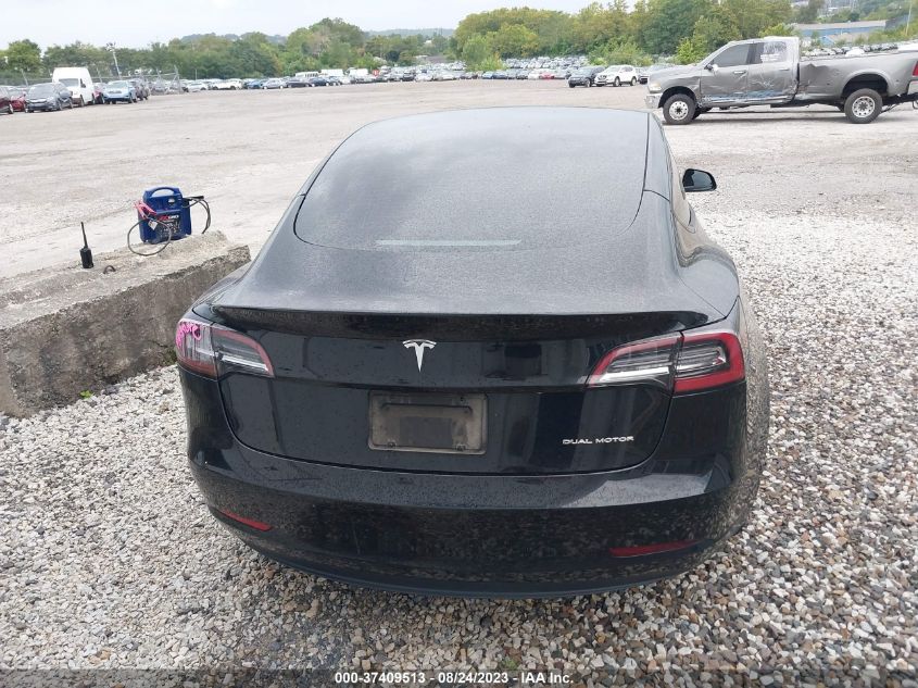 2021 TESLA MODEL 3 LONG RANGE - 5YJ3E1EB2MF848936